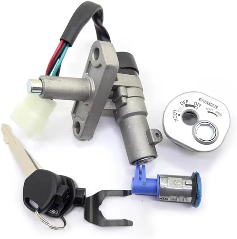 motorcycle ignition switch start lock with key electric door lock fit for ymh bws125 150 qj50qt 2 scooter keeway motorcycle ignition switch start lock with key electric door lock fit for ymh bws125 150 qj50qt 2 scooter keeway